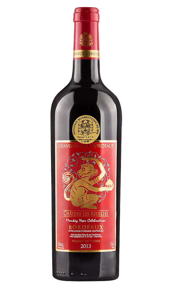 法國萊樂斯城堡猴年賀歲紅葡萄酒